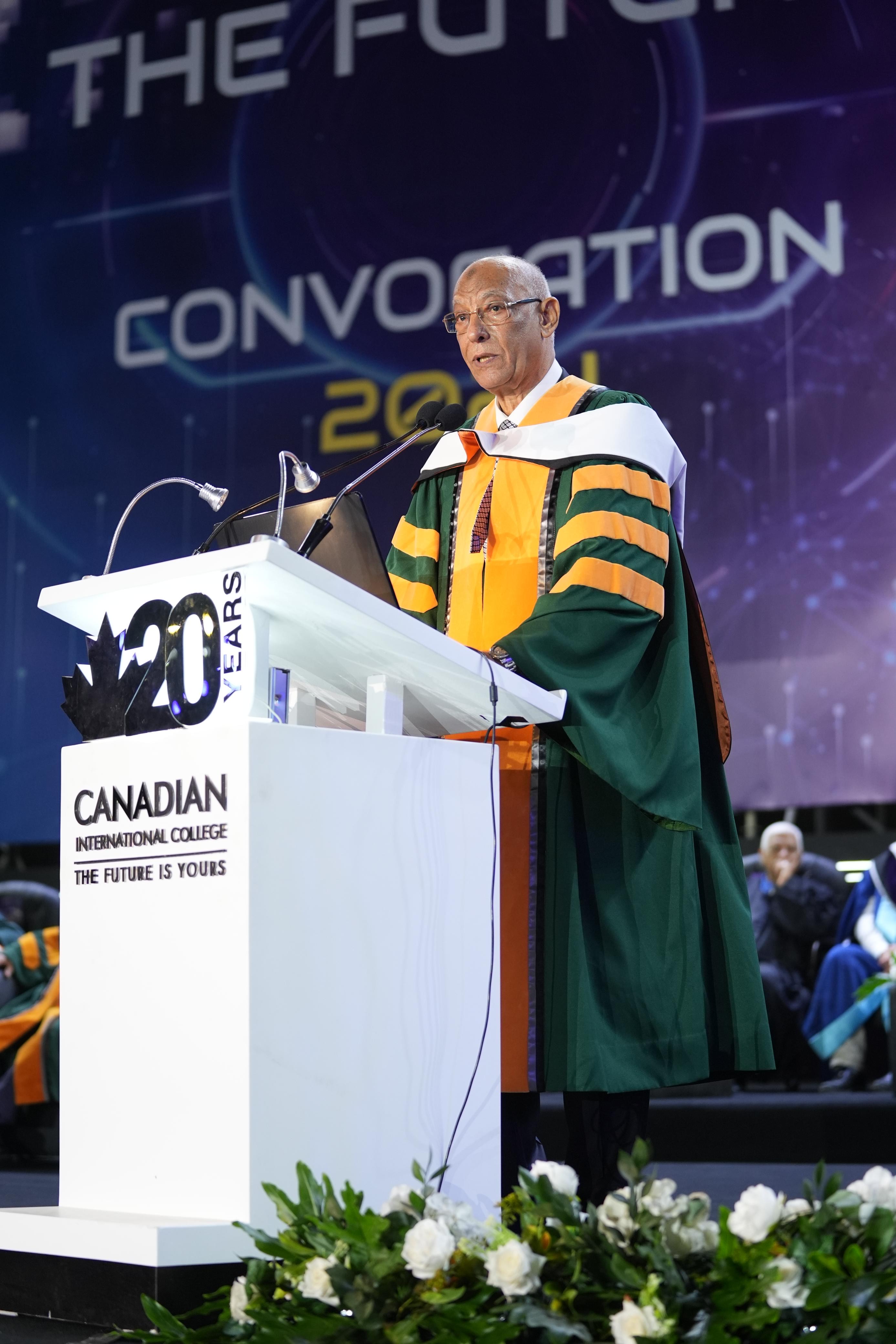 CBU to Confer Honorary Degree during CIC Convocation in Cairo, Egypt